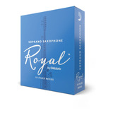Kit C/ 5 Palhetas Sax Soprano Rico Royal 1.5 Rib1015