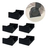 Kit C/ 5 Trava Rodinhas Cadeira Gamer Para Jogos Simulador