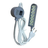 Kit C/ 6 Luminária De 20 Led Haste Flexível Maquina Costura