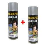Kit C/02 Acrilfix Spray Verniz Fixador Fosco 300ml -promoção