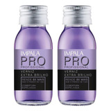 Kit C/02 Esmalte Impala Pro Verniz Extra Brilho - 60ml