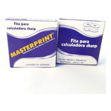 Kit C/02 Fita P/maq Calc Sharp - Com Nf