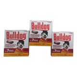 Kit C/03 - Coleira Bulldog Anti Pulgas Carrapatos Caes 25g 