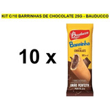 Kit C/10 Barrinhas Recheada Maxi Baucucco