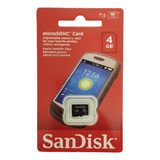 Kit C/10 Cartão De Memória 4gb Sandisk