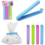Kit C/10 Clipe Prendedor Fecha Veda Embalagens Sacos Lacre