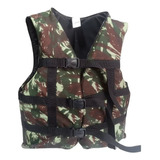 Kit C/10 Coletes Salva Vidas Eaf Camuflado 100 A 120 Kg