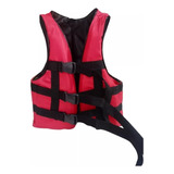 Kit C/10 Coletes Salva Vidas Infantil Eaf Vermelho Até 40 Kg