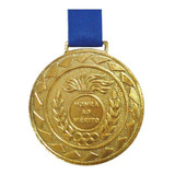 Kit C/10 Medalhas Ouro M43 Honra Ao Mérito Fita Azul Crespar