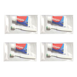 Kit C/10 Viagem Colgate - Escova Creme Dental Mini,fio 40 Cm