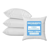 Kit C/12 Enchimentos De Silicone Refil Almofada 45x45 Oferta