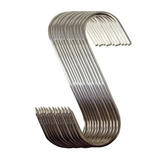 Kit C/12 Gancho S1c Inox Para Carne Açougue 