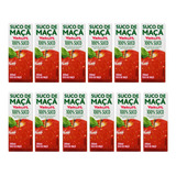 Kit C/12 Suco De Maçã Yakult 200ml