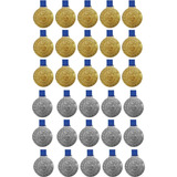Kit C/15 Medalhas De Ouro +