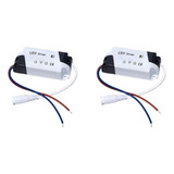 Kit C/2 - Driver Reator Fonte Para Led Com Conector 36w A