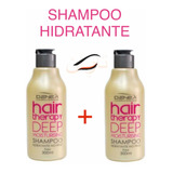 Kit C 2: Shampoo Hidratante Hair Therapy Denea 300ml Cada