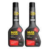 Kit C 2 Aditivo Combustivel Bardahl Max Power Octane Booster