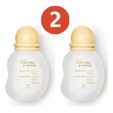 Kit C/2 Águas De Colônia Flor De Laranjeira Mamãe E Bebê 