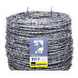 Kit C/2 Arame Farpado Galvanizado Rolo Com 100 Metros Gerdau