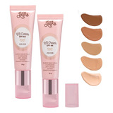 Kit C/2 Bb Cream Latika Clareador Fps 44 Base, Escolha