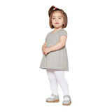 Kit C/2 Meia Calça Bebê Infantil Lobinha Cute Fio 70 2554