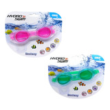 Kit C/2 Óculos De Natação Infantil Bestway De 3 A 8 Anos Cor Colors