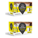 Kit C/2 Rejunte Epóxi Super Fácil 1kg Branco Quartzolit