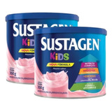 Kit C/2 Sustagen Kids Morango Complemento Alimentar 350g