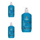 Kit C/3 Australian Gold Moisture Lock Pós Sol 473ml Original