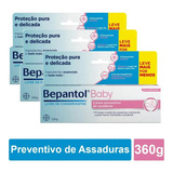 Kit C/3 Bepantol Baby Creme Para Prev De Assaduras 100g+20