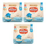 Kit C/3 Cereal Infantil Mucilon De Arroz 300g Nestlé 