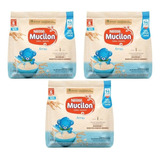 Kit C/3 Cereal Infantil Mucilon De Arroz 300g Nestlé 