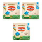 Kit C/3 Cereal Infantil Mucilon Milho