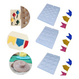 Kit C/3 Formas De Acetato Festa Junina Chapéu Balão Bandeir