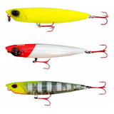 Kit C/3 Iscas Pro Slider 90 (9cm 11g) C Original Marine Spor