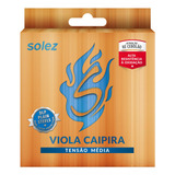 Kit C/3 Jogos Encordoamento P/viola Solez Média C/ré Cebolão