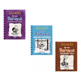 Kit C/3 Livros Diário De Um Banana 5,6 E 7 (capa Mole) + Brinde