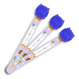 Kit C/3 Pulseiras Identificação Infantil Impermeável Color