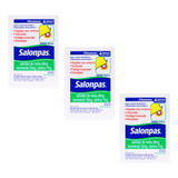 Kit C/3 Salonpas Pequenos 4 Adesivos