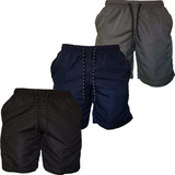 Kit C\3 Shorts Tactel Masculino C/3
