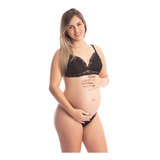Kit C/3 Soutien Conjunto Amamentacao Sutia+ 3 Calcinha Renda