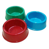 Kit C/30 Comedouro Vasilha Pote P/ Ração Cachorros Gatos Cor Colorido