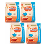 Kit C/4 Cereal Infantil Mucilon Multicereais Pacote G 600