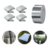 Kit C/4 Isolante Reflexivo Grow Mylar C/ Fita 2,10x1,40m Led