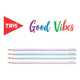 Kit C/4 Lápis Preto Good Vibes Collection Hb - Tris