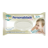 Kit C/4 Lenços Umedecidos Personalidade 50 Toalhinhas