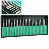 Kit C/5 30 Fresa Broca Diamantada Dremel Retifica Protetico