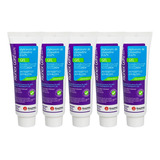Kit C/5 Antisséptico Bucal Gel Menta 0,12% 20g Riohex Gard