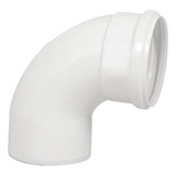 Kit C/5 Curva Pvc Esgoto Curta De 100mm X 90