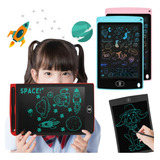 Kit C/5 Lousa Mágica Lcd Tablet Infantil De Desenhar Brincar